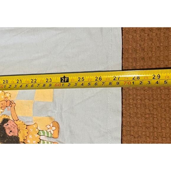 Strawberry Shortcake Men's Shirt Size S Light BluShort Sleeve Graphic Tee Casual - Picture 2 of 5